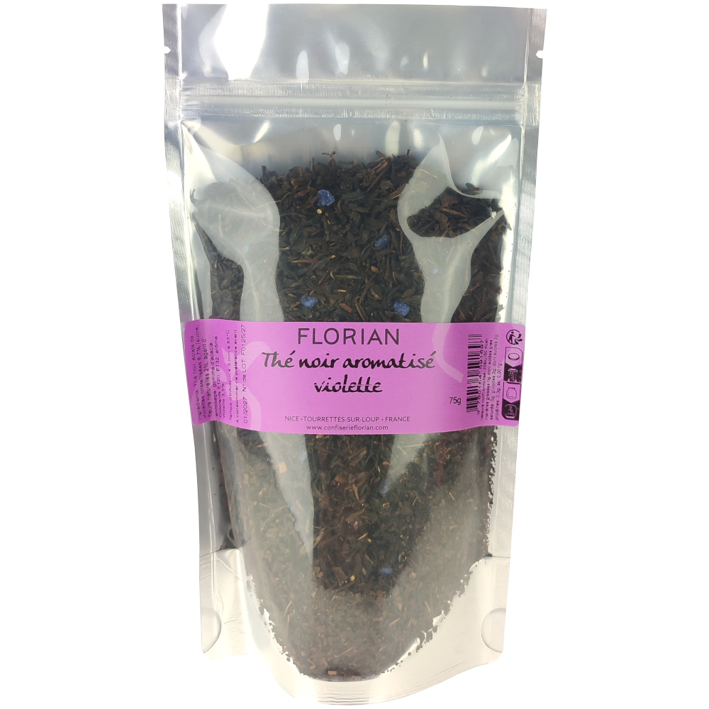 Thé Vert Saveur Violette Confiserie Florian